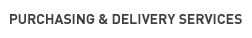 Purchasing & Delivery service